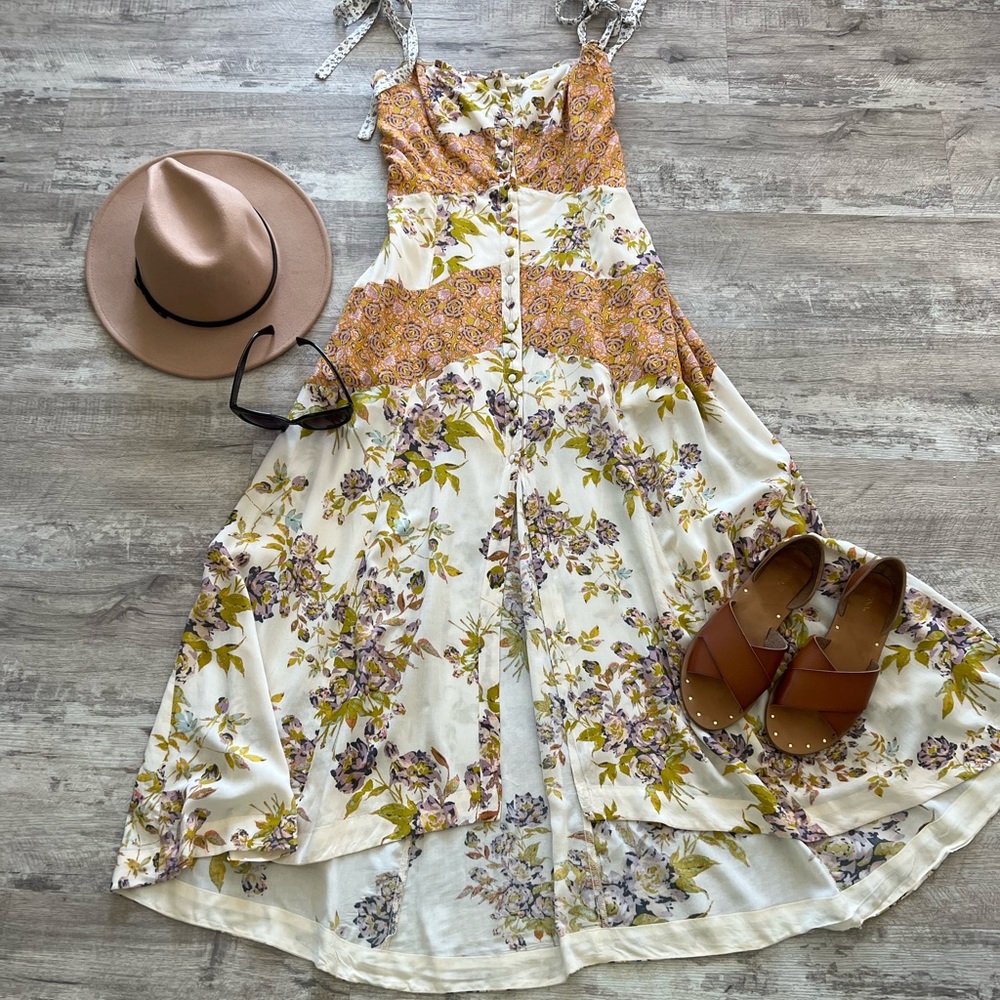 Free people midi dress size 6